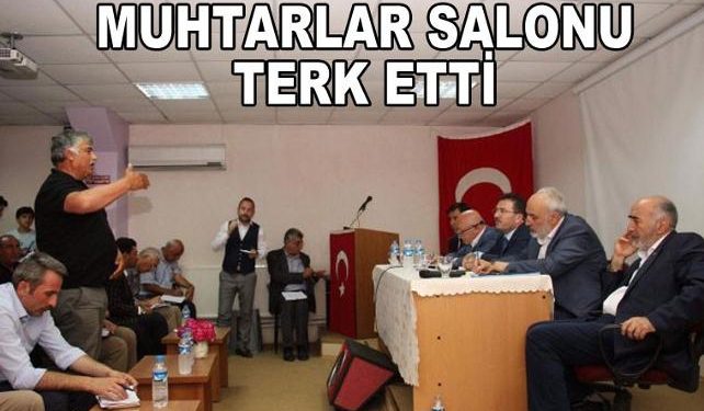 AKP’li vekilden BBP’li belediyeye tepki: Muhtarlar salonu terk etti
