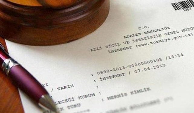 Adalet Bakanlığından adli sicil kayıtları için yeni uygulama