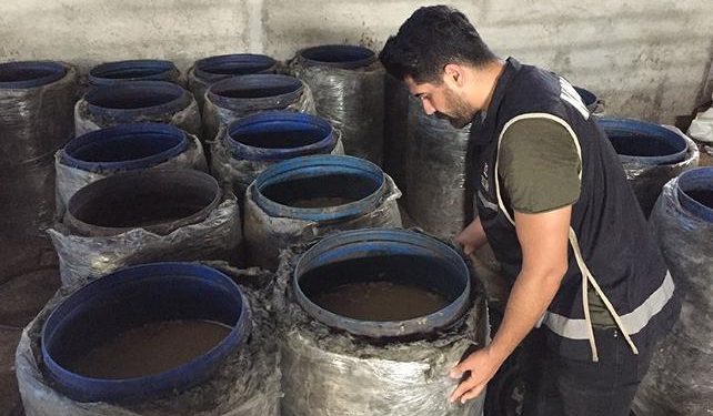 Adana’da 22 bin litre sahte içki ele geçirildi