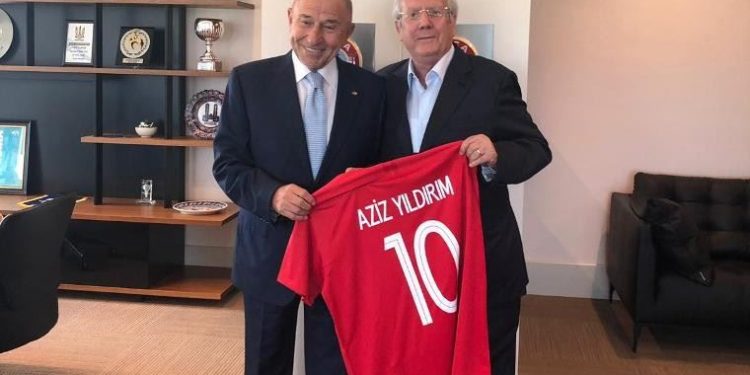 Aziz Yıldırım’dan Nihat Özdemir’e ziyaret