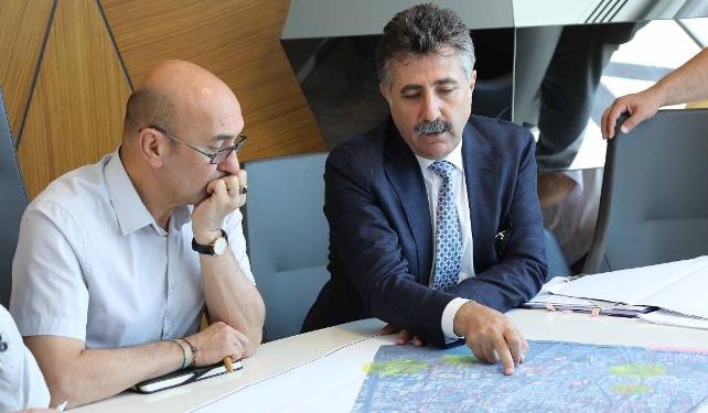 Büyükşehir’den Bayraklı mesaisi