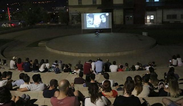 Denizli’de açık hava sineması