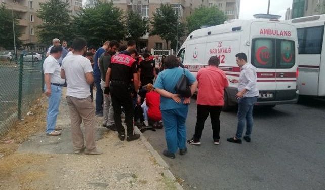 Şüpheliye ateş eden polis yoldan geçen kadını vurdu
