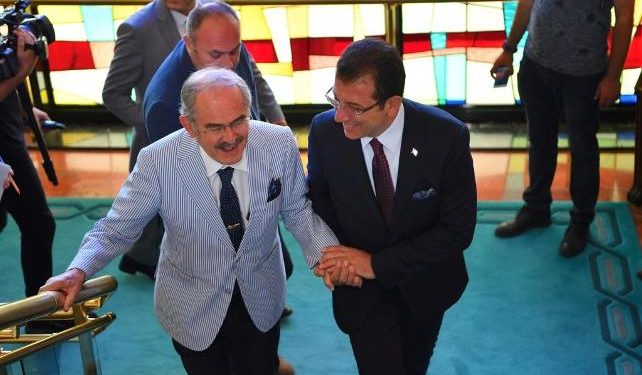 Yılmaz Büyükerşen’den Ekrem İmamoğlu’na ziyaret