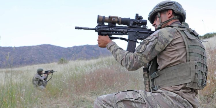 Barış Pınarı bölgesinde 2 terörist öldürüldü