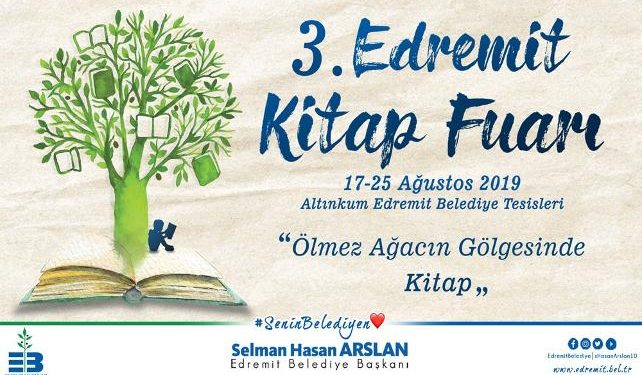 Edremit Kitap Fuarı için geri sayım başladı