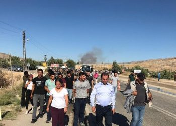 Hasankeyf için yürüyen HDP’lilere darp ve gözaltı