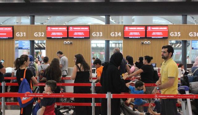 İstanbul Havalimanı’nda bayram hareketliliği