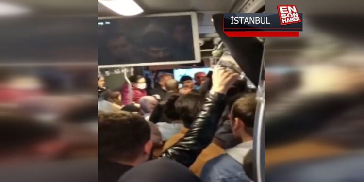 Metrobüste taciz iddiasına linç girişimi