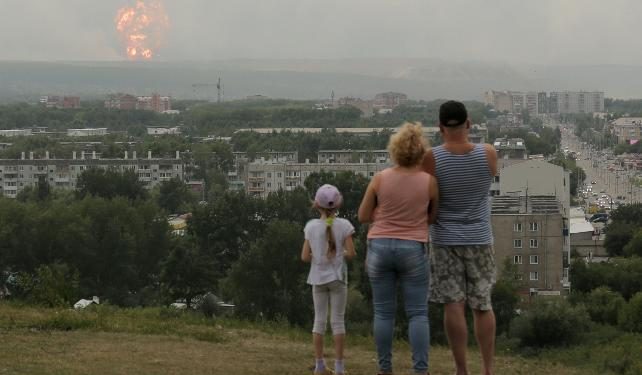 Rusya’da patlamanın ardından 16 bin 500 kişi tahliye edildi