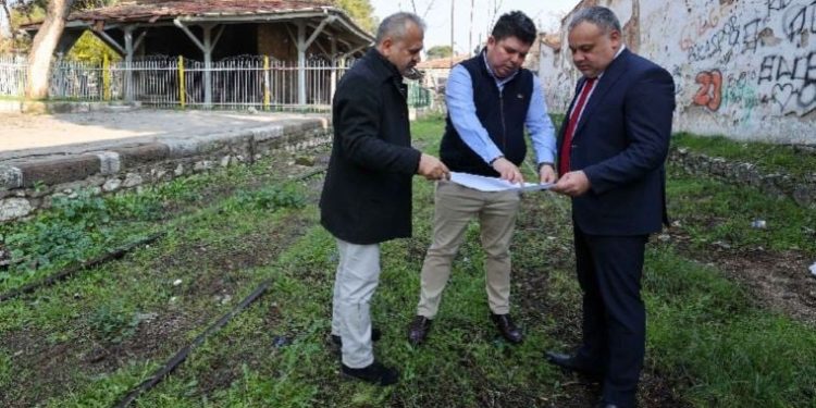 Buca’da eski tren yolu hattı turizme kazandırılıyor
