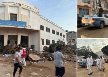 Libya’da selin vurduğu bölgelerde eğitim hayatını toparlama çalışmaları sürüyor